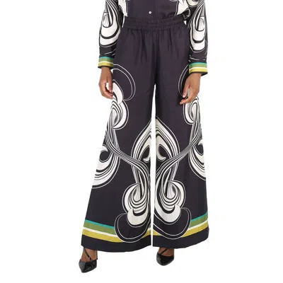 La Doublej La Double J Ladies Twill Silk Palazzo Pants