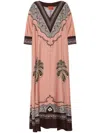 La Doublej Muumuu Dress By La Double J In Multi