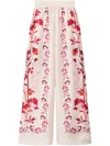 La Doublej Palazzo Pants In White