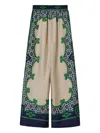 La Doublej La Double J "palazzo" Pants Placée In Multi