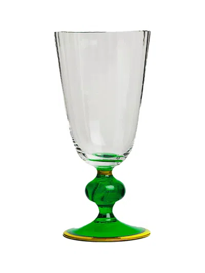 La Doublej La Double J Perfetto Wine Glass In Green