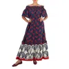 La Doublej La Double J. Woman Maxi Dress Navy Blue Size M Cotton