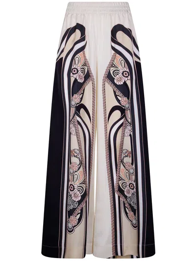 La Doublej La Double J "placée" Palazzo Pants In Black