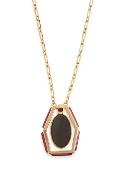 La Doublej La Double J Power Portal 24kt Gold-plated Necklace