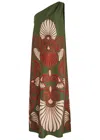 La Doublej Roy Graphic-print Maxi Dress In Multicoloured
