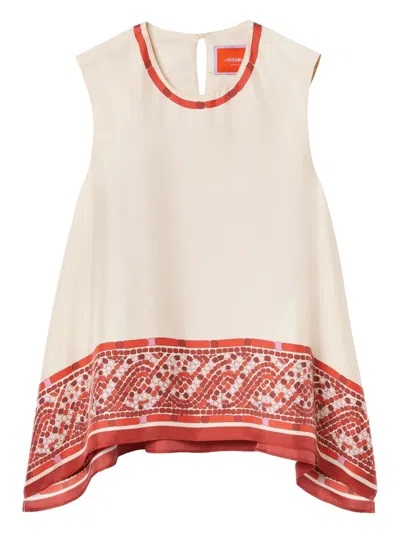 LA DOUBLEJ LA DOUBLE J "SAN CARLO TOP" SLEEVELESS SHIRT