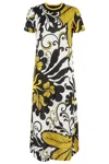 La Doublej La Double J Sporty Swing Dress In Multicolor