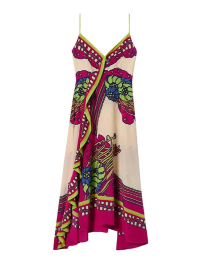 La Doublej La Double J Turn Around Dress In Multi