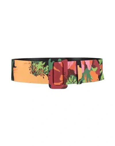 La Doublej La Double J Woman Belt Orange Size Onesize Polyester