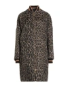 La Doublej La Double J Woman Coat Camel Size M Virgin Wool, Synthetic Fibers, Alpaca Wool, Wool, Silk In Brown