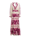 La Doublej La Double J Woman Maxi Dress Beige Size M Viscose In Beige