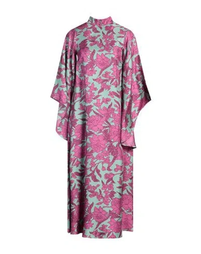 La Doublej La Double J Woman Midi Dress Light Green Size Xs Silk