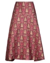 La Doublej Janis Cotton Jacquard Midi Skirt In Multi