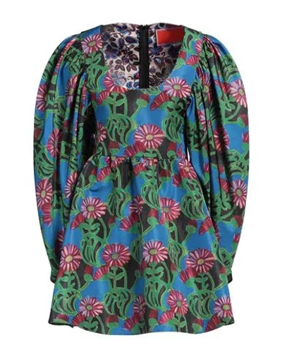 La Doublej La Double J Woman Mini Dress Blue Size S Polyester