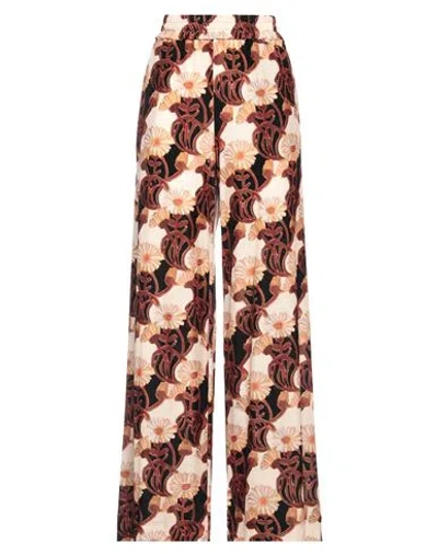 La Doublej La Double J Woman Pants Beige Size M Cotton, Elastane