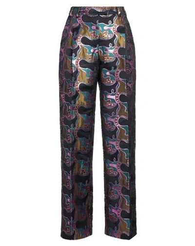 La Doublej La Double J Woman Pants Khaki Size M Polyester, Recycled Polyester, Metallic Polyester In Beige