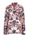 La Doublej Printed Long-sleeve Shirt In White