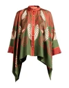 La Doublej La Double J Woman Shirt Military Green Size L Silk In Green