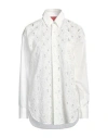 La Doublej La Double J Woman Shirt White Size S Cotton In White