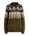 La Doublej La Double J Woman Sweater Beige Size Xs Alpaca Wool, Polyamide, Mohair Wool, Wool In Green