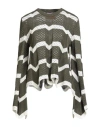La Doublej La Double J Woman Sweater Military Green Size L Cotton In Green