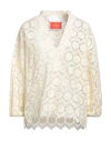 La Doublej La Double J Woman Top Pastel Yellow Size M Cotton, Polyester In Yellow