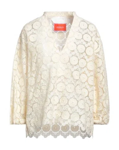 La Doublej La Double J Woman Top Pastel Yellow Size M Cotton, Polyester