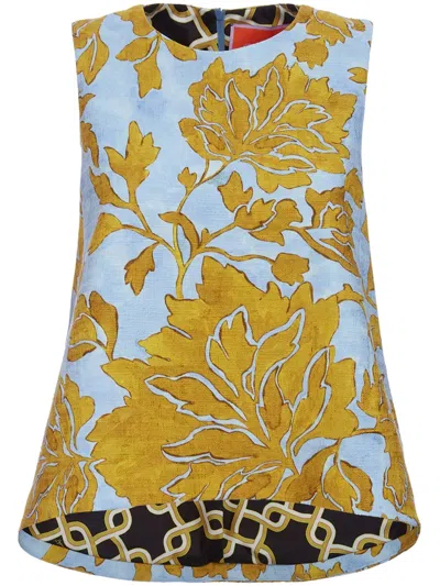 LA DOUBLEJ LA SCALA COTTON-BLEND TOP