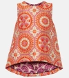 La Doublej La Scala Top In Sun Jacquard