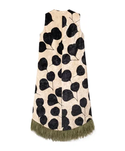 La Doublej La Scala Midi Dress In Multi