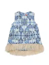 La Doublej La Scala Top In Blue