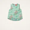 La Doublej La Scala Top In Heath Mint