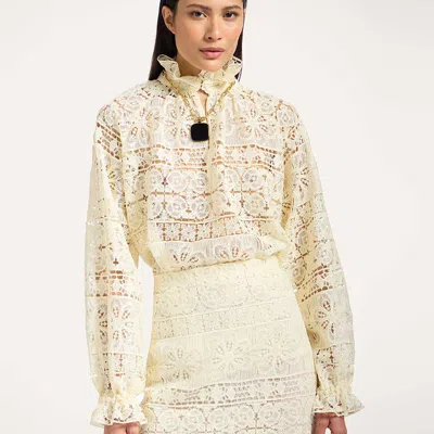 La Doublej Lacey Cerere Blouse
