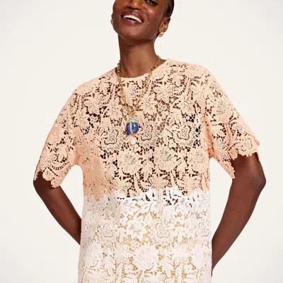 La Doublej Lacey House T-shirt In Neutral