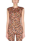 La Doublej La Double J Lady Leopard T-shirt In Multicolour