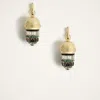 La Doublej Lantern Earrings In Brown
