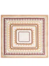La Doublej Large Doric Placée Napkins (set Of Two) In White