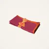 La Doublej Large Napkins Set Of 2 (45x45) In Rainbow Raspberry