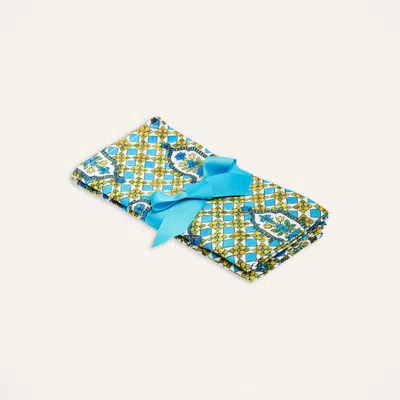 La Doublej Large Napkins Set Of 2 (45x45) In Santachiara