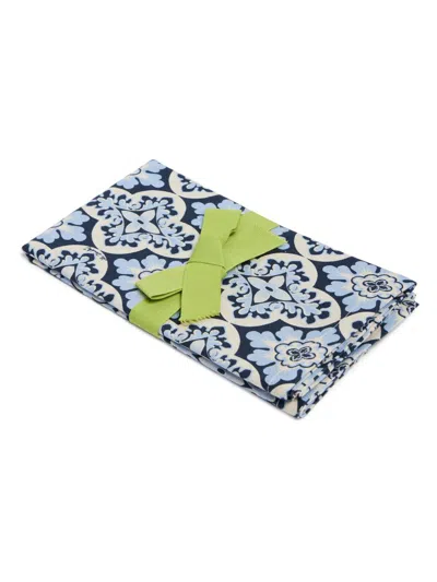 La Doublej Large Napkins Set Of 2 In Blue