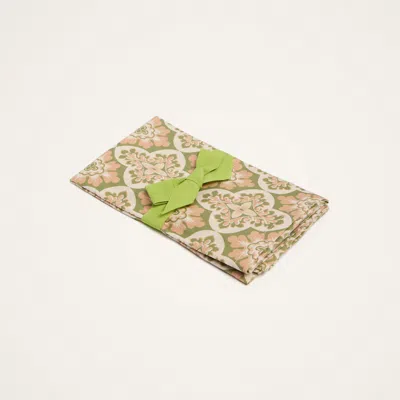 La Doublej Large Napkins Set Of 2 In Animal Print