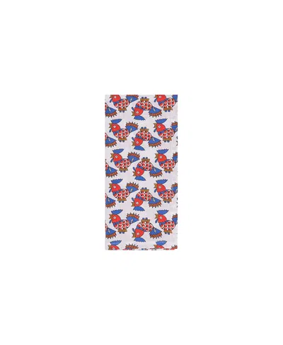 La Doublej Large Napkins, Set Of 6, 18 X 18 In Red