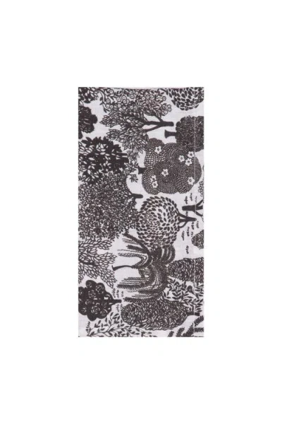 La Doublej Large Napkins Set Of 6 (45x45) Bosco Dark Green