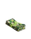 La Doublej Large Napkins Set Of 6 (45x45) Ninfea Green In Ninfea Green
