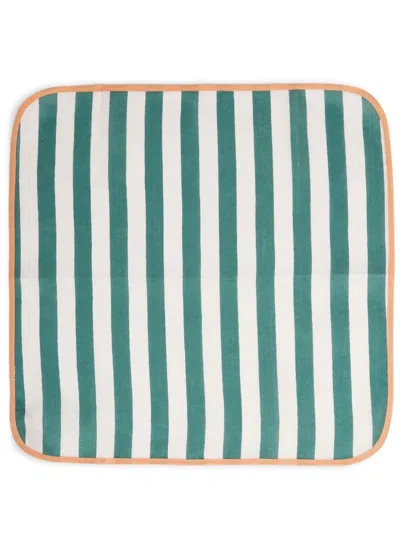 La Doublej Large Riviera Napkins (set Of Two) In Green