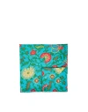 La Doublej Large Tablecloth (180x350) Dragon Flower Turche Turquoise In Dragon Flower Turche Turquoise