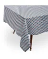 La Doublej Large Tablecloth, 71" X 138" In Blue
