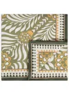 La Doublej Large Tudor Tablecloth In Green