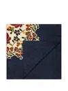 La Doublej Large Windflower Linen Tablecloth In Neutrals