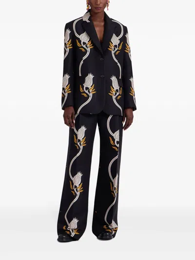 LA DOUBLEJ LET LOOSE PANTS IN MELOGRANO